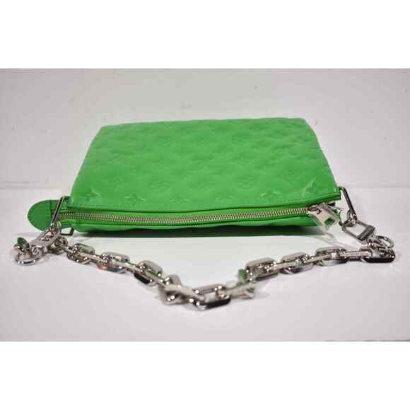 Louis Vuitton Coussin PM Motion Green Monogram Chain Shoulder Crossbody Bag - Picture 8 of 10